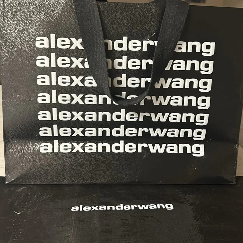 ALEXANDERWANG !!!! Shopping bag + bag for SALE !!!!🖤⚪️